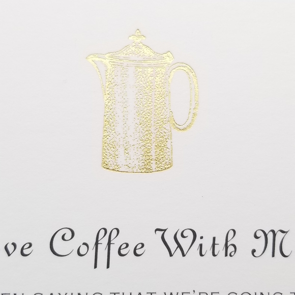 HAVE COFFEE WITH ME! Invitations by Studio Z - Picture 3 of 4